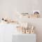 Hello Honey® 9.75" Natural Quartet Sectional Paulownia Wood Organizer